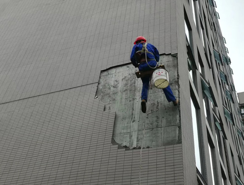 成都高樓外墻維修，瓷磚外墻維修